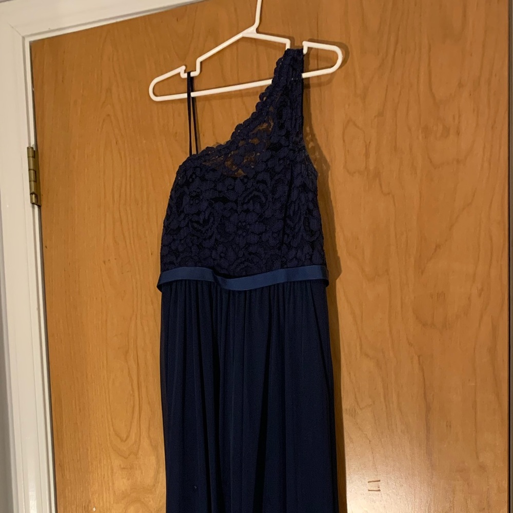 Brand new with tags navy blue long dress